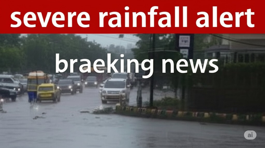 Severe Rainfall Alert Issued 2025: Heavy Rain Predicted Tomorrow in Multiple Areas🌧️