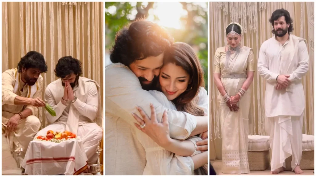 Akhil Akkineni and Zainab Ravdjee marriage at Annapurna Studios